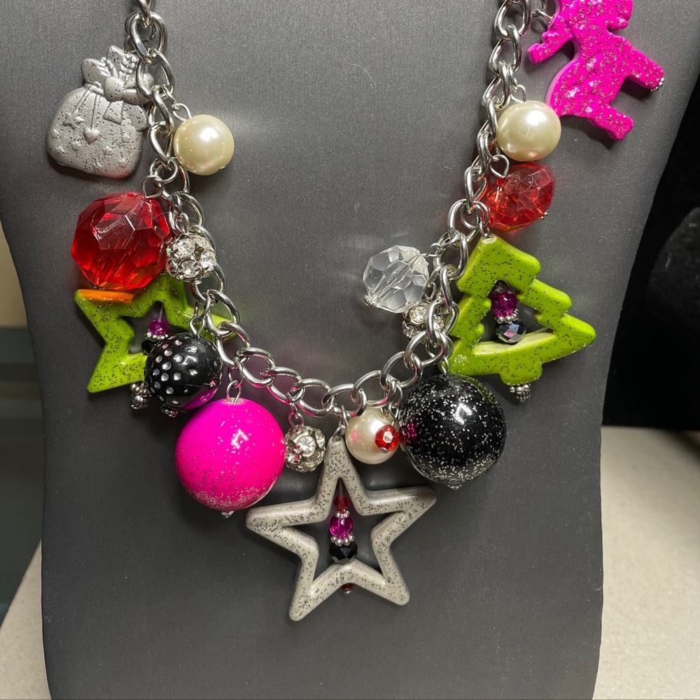 Yousi Christmas Ornaments Vintage Necklace 18”-20”